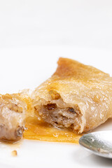 Turkish traditional cookie Baclava or Baklava