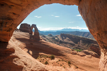 Delicate Arch from Small Window