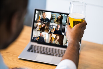 African American Online Video Conference Call