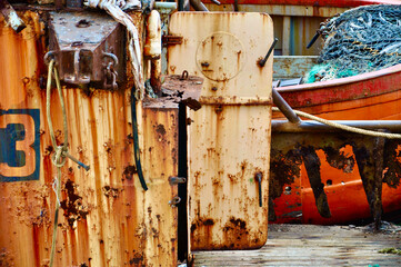 old rusty boat