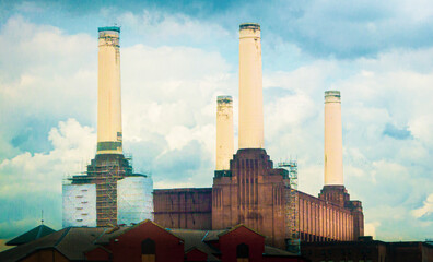 Fototapeta premium Battersea Poer Station