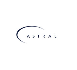 Fototapeta premium Flat astral symbol