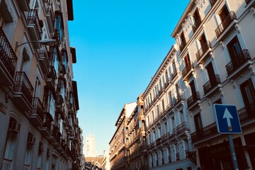 Fototapeta na wymiar Street in Madrid, Spain