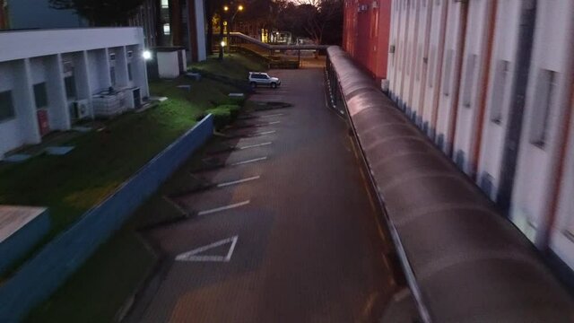 Aerial view of Urbam Brazilian City