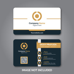 Set of modern professional business card