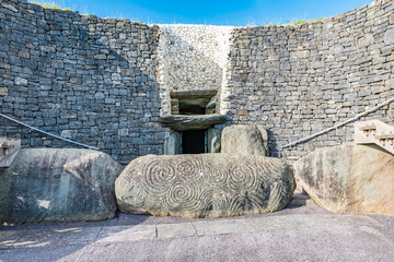 Newgrange (Irish: Si an Bhru), a prehistoric monument in Ireland,  a UNESCO World Heritage Site.