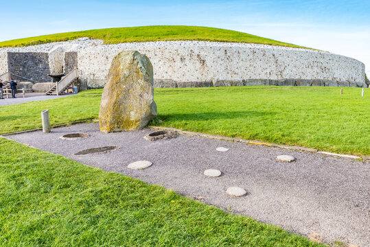 Newgrange (Irish: Si an Bhru), a prehistoric monument in Ireland,  a UNESCO World Heritage Site.