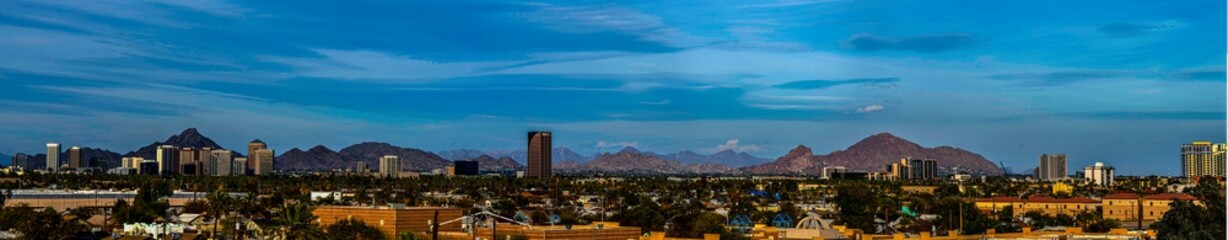 Phoenix Skyline Panorama Downtown