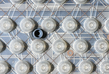 Inside Computer Keyboard