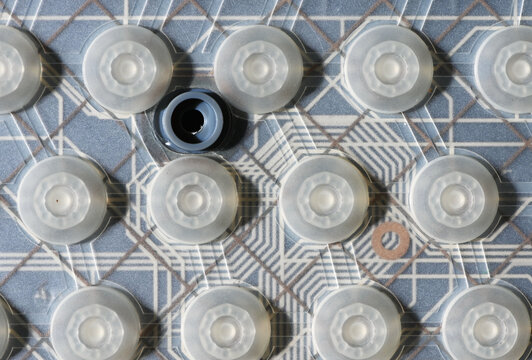 Inside Computer Keyboard