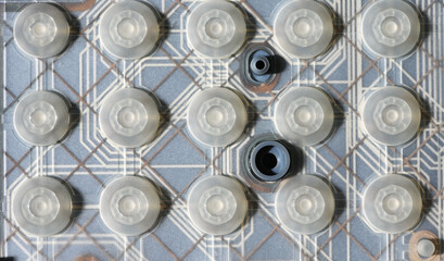 Inside Computer Keyboard