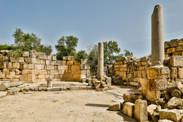 Palestinian Territory, Sebastia. Church of St. John the Baptist.