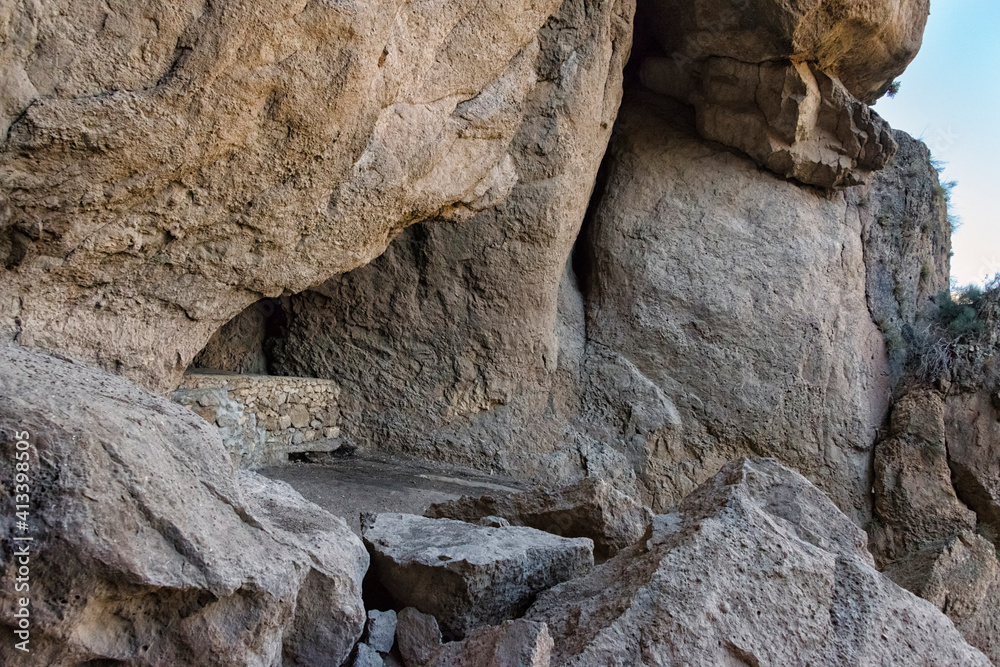 Poster areni-1 cave complex, vayots dzor province, armenia