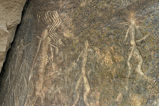 Gobustan Rock Art Cultural Landscape, UNESCO World Heritage Site, Azerbaijan