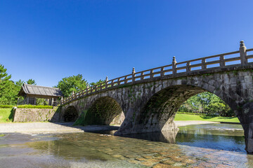 Fototapeta premium 石橋記念公園 西田橋 鹿児島県鹿児島市