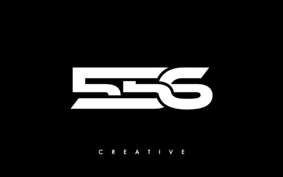 556 Letter Initial Logo Design Template Vector Illustration