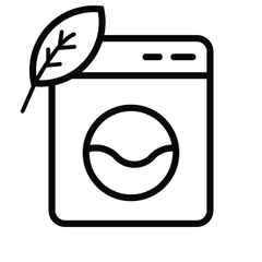 washing machine, laundry icon