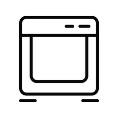 digital scale, laundry icon