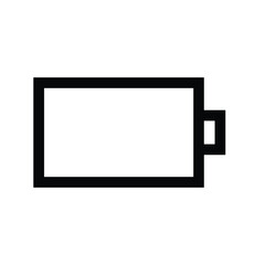 battery power icon vector