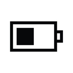 battery power icon vector