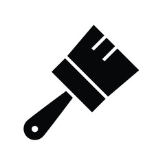 paint brush icon vector