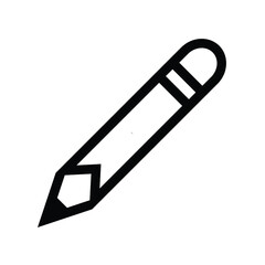 pencil icon vector