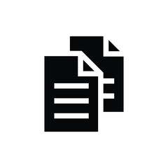 file document icon vector