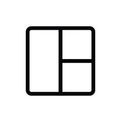 picture frame icon vector