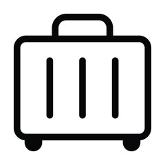 briefcase icon vector