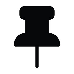 pin icon vector