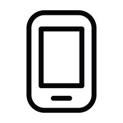 mobile phone icon vector