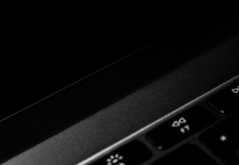 close up of a laptop