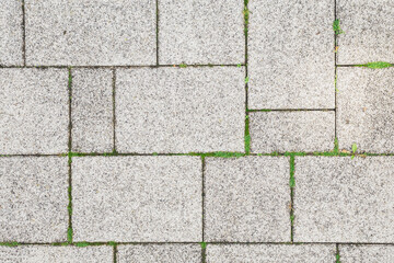 Fototapeta premium Large paving slabs made of stone chips