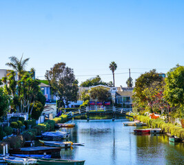 Fototapeta premium Houses on the Canal