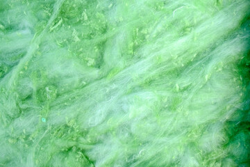 Thermal insulation made of asbestos. Thermal insulation in the roof.