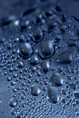 Water drops macro background modern high quality prints
