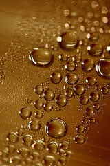 Water drops macro background modern high quality prints