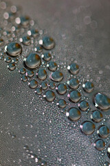 Water drops macro background modern high quality prints