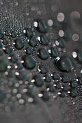 Water drops macro background modern high quality prints