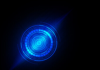 Circuit technology background with hi-tech digital data