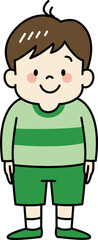 男の子（全身・正面）