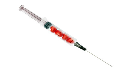 Red heart love vaccine