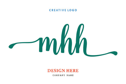 MHH lettering logo is simple, easy to understand and authoritative