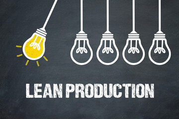 Fototapeta premium Lean Production