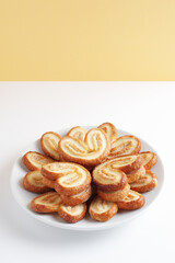 Heart-shaped cookies