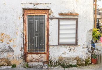 Old village house , Door, window
