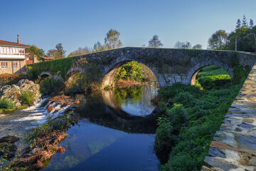Fototapeta premium Collections d'images sur le chemin de Saint Jacques de Compostelle