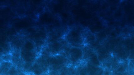 blue universe cloudy space background , blue fractal  noise 