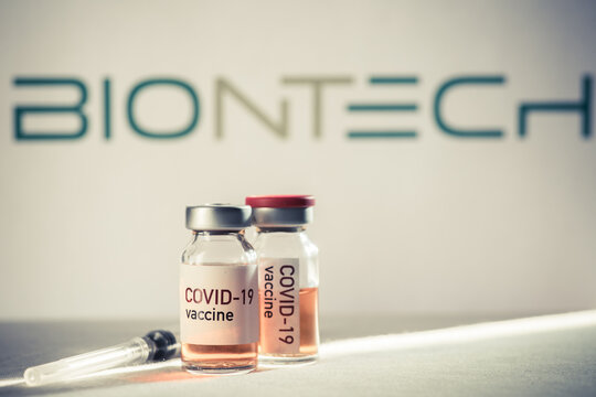 Illustrative editorial Biontech COVID-19 vaccine
