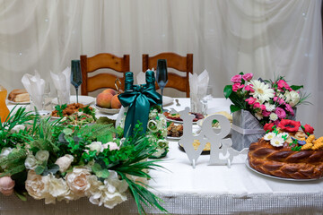 wedding table decoration